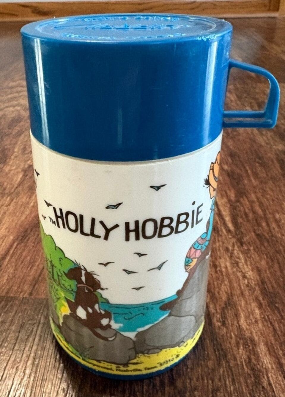 Vintage Holly Hobbie Aladdin Thermos 1970s Collector Lunchbox Accessory